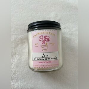 New B&BW “Love” Aromatherapy Candle